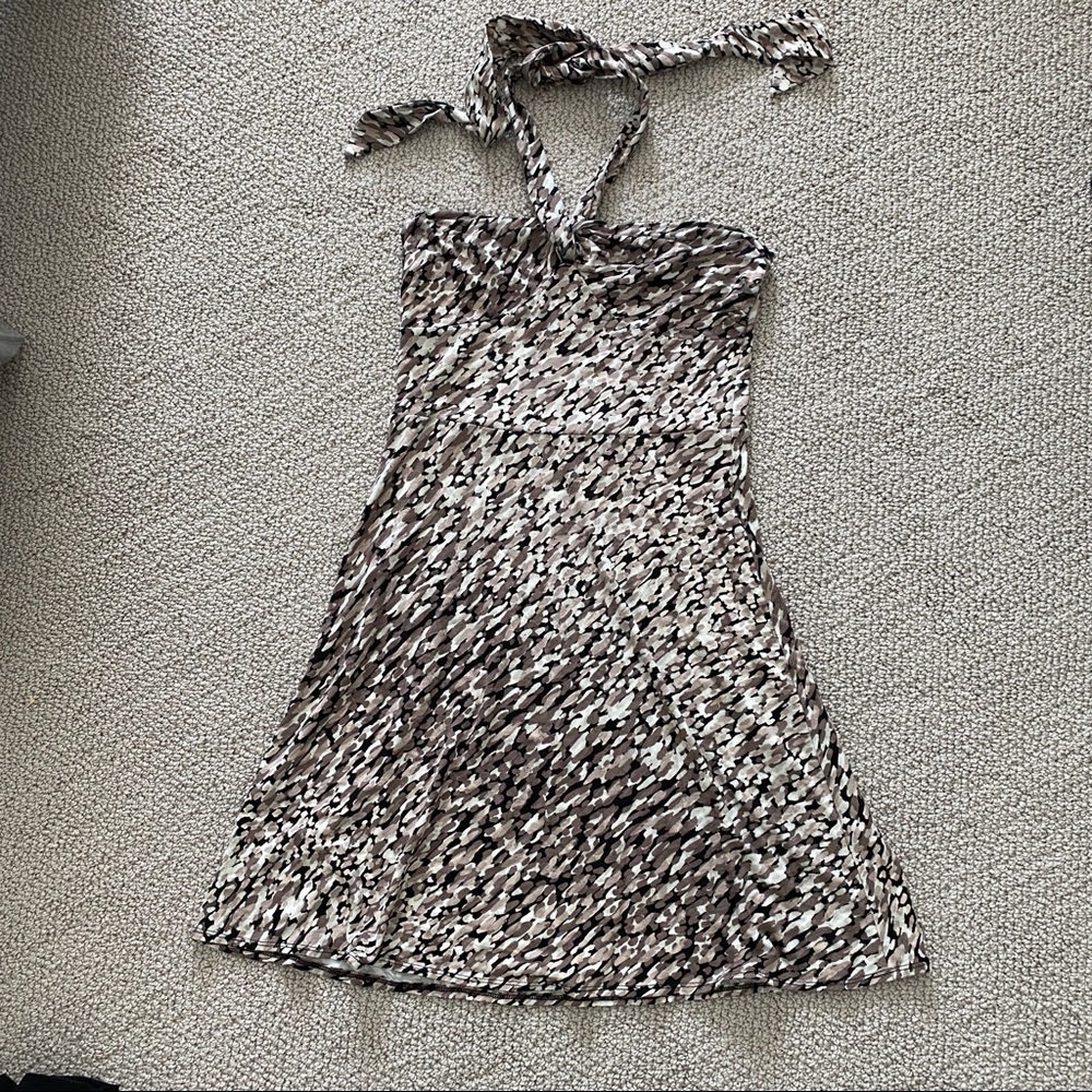 Ann Taylor Halter Sun Dress XS
